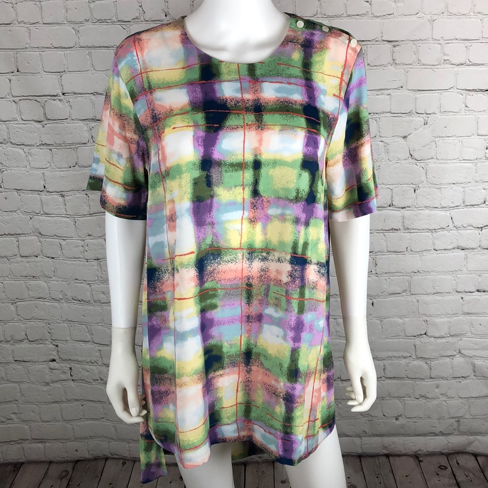 Melissa McCarthy Seven7 High-low Blouse